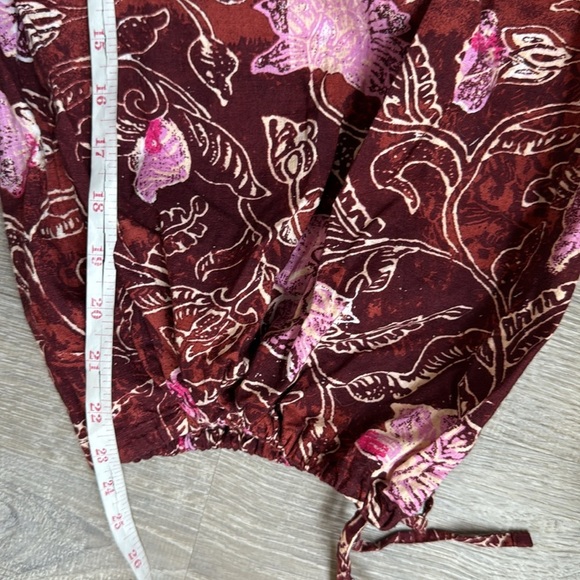 Free People Iris Patterned Halter Jumpsuit Small - Picture 9 of 12